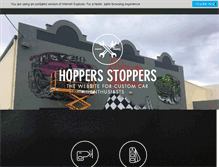 Tablet Screenshot of hoppers.com.au